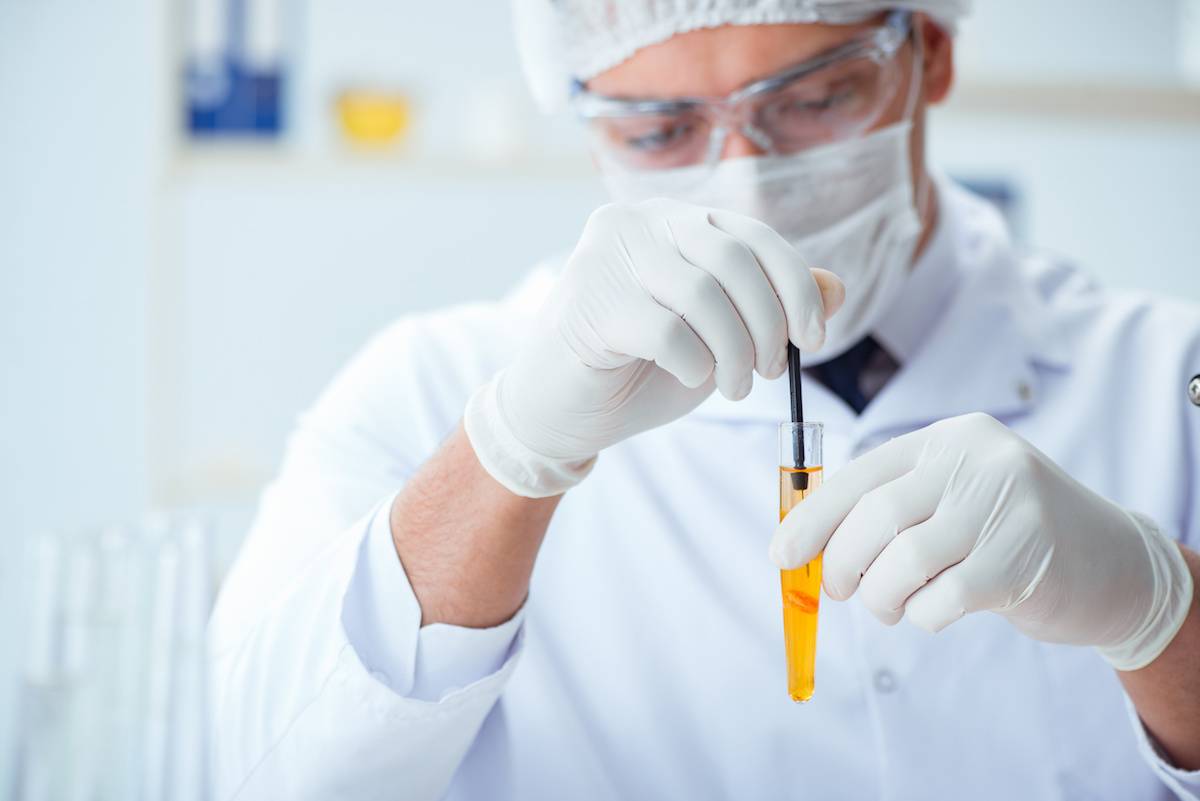 Professional laboratory testing environment