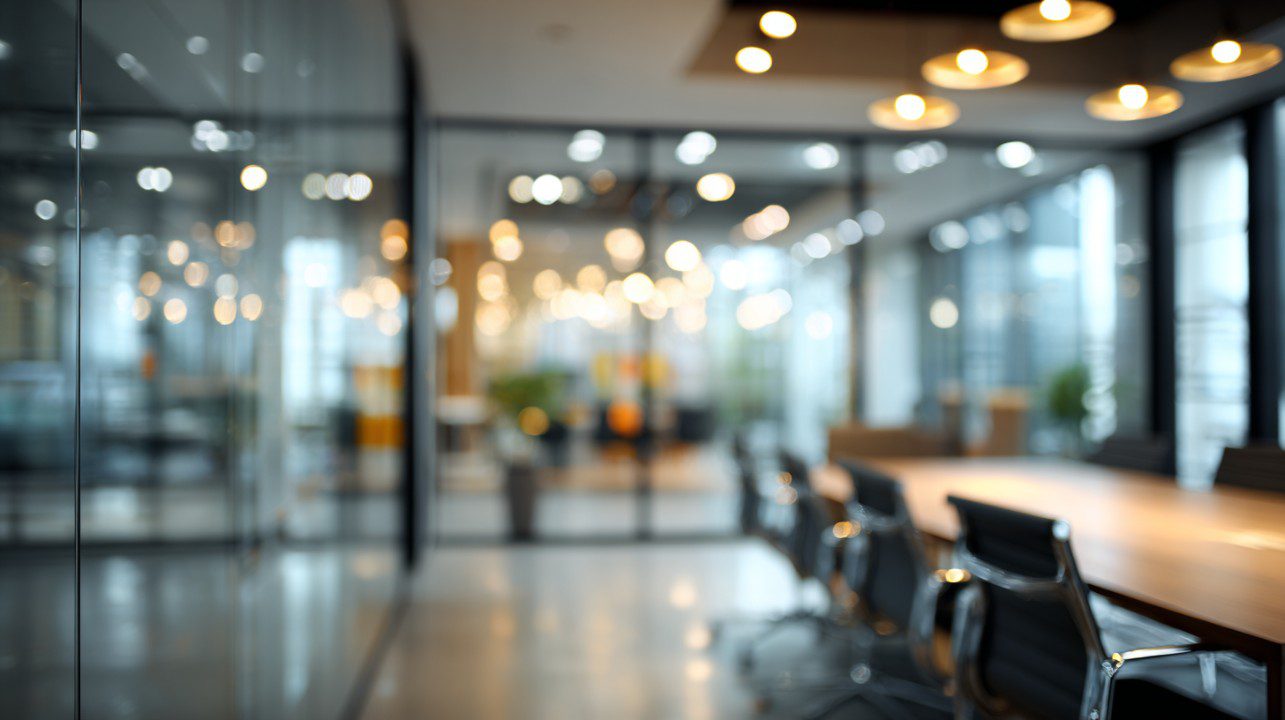 Professional workplace setting